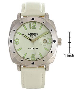 Helbros By Jules Jurgensen Men's White Dial Watch