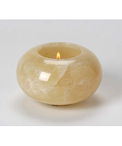 Onyx Tealight Candle Orb
