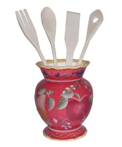 Sandy's Orchard Kitchen Tool Holder plus Utensil Set