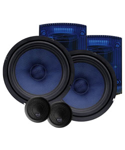 Audiobahn 6.5-inch Honeycomb Component Speakers