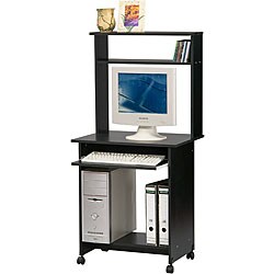 Small Black Computer Work Center