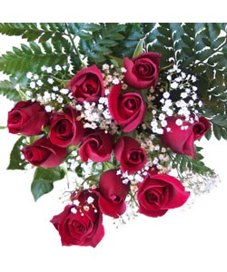 Dozen Red Roses Bouquet