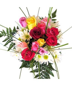 Rose and Daisy Bouquet (8 Stems)