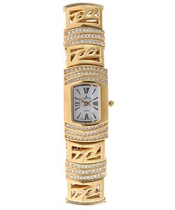 Croton Women's Hi-fashion Goldplated Quartz Watch