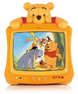 Disney 13-inch Winnie the Pooh Color TV