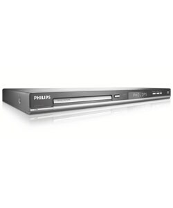 Philips Slim Progressive Scan DVD Player w/ DivX (Refurb)