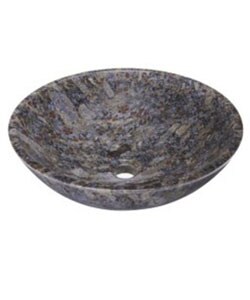 DeNovo Butterfly Blue Granite Vessel Sink