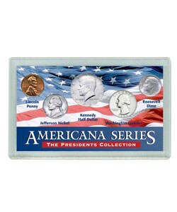 American Coin Treasures Americana Presidents Collectible Coin Set