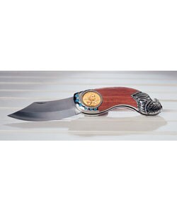 American Coin Treasures Pocket Knife with America's Sacagawea Dollar