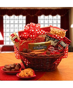 Valentine's Day Treats Gift Basket