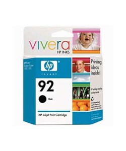 HP 92 Black Inkjet Print Cartridge