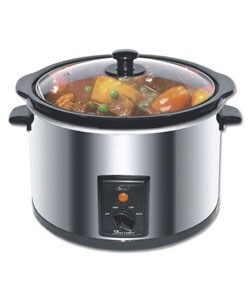 Stainless Steel 5.5-quart Slow Cooker