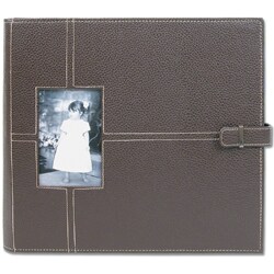 Durham Urban Brown Postbound Scrapbook Album
