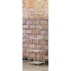 Narrow 5-tier Iron Folding Bakers Rack