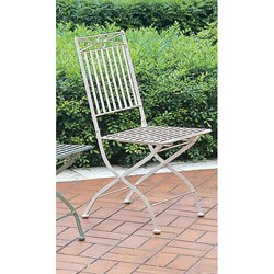 Iron Folding Chair (Set of 2)