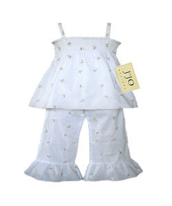 JoJo Designs 2-piece Smocked Infant Girl's Outfit