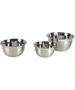 Stainless Steel Mixing Bowls (Set of 3)