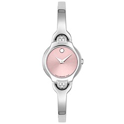 Movado Women's Kara Diamond Pink Dial Watch