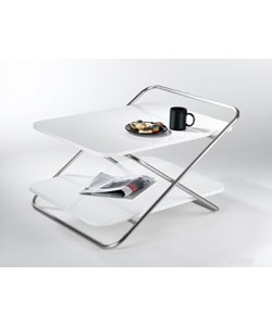 Apollo Brushed Nickel Coffee Table