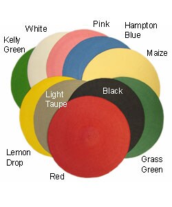 Round Treated Paper Placemats (Set of 6)