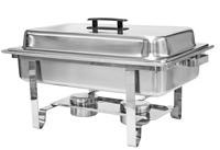 8-quart Stainless Steel Chafing Dish with Lid