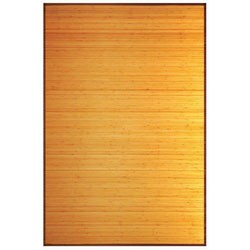 Camel Bamboo Rug (5' x 7')