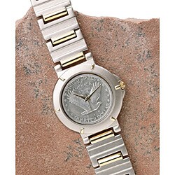 Silver Standing Liberty Quarter Magnetic Watch