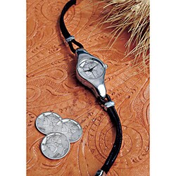 American Coin Treasures Sterling Silver Mercury Dime Women's Watch