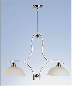 Murray Feiss Gravity 2-light Steel/ Nickel Light