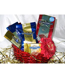True Taste of Ghirardelli Gourmet Gift Basket
