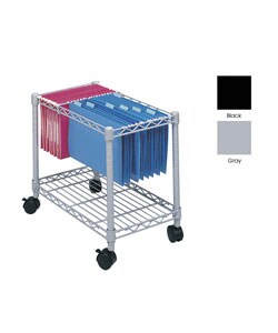 Safco Wire Mobile File Cart