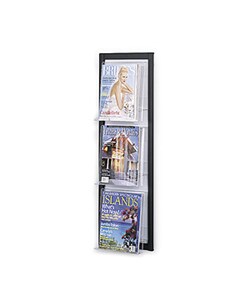 Safco Clear Plastic Literature Display Rack