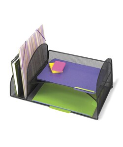 Safco Onyx Mesh Desktop Organizer