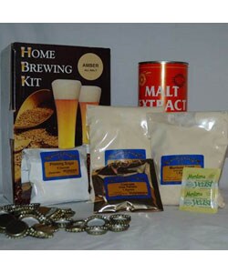 Amber Ale Homebrew Beer Ingredient Kit
