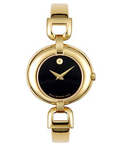 Movado Vizio Women's Goldplated Bangle Watch