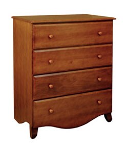 DaVinci Emily 4 Drawer Dresser in Amber