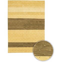 Hand-knotted Contemporary Felicia Wool Rug (5' x 8')