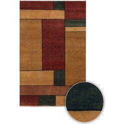 Hand-knotted Contemporary Felicia Wool Rug (8' x 11')