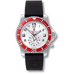 Swiss Army Maverick Men's Rubber Strap Watch