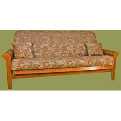 3-piece Chenille Futon Cover Set