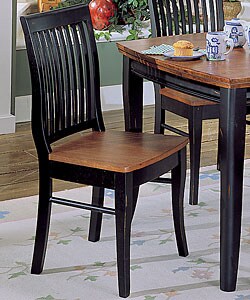 Newport Black Side Chair (Set of 2)