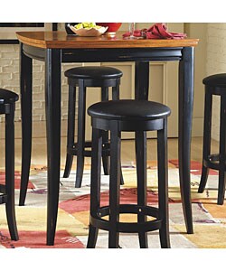 Newport Black and Cherry Pub Table
