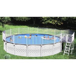 2-piece Free-standing Aboveground Pool Deck