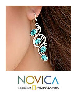 'Lotus Buds' Earrings (India)