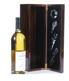 Piano Varnish 4-piece Wine Accesory Box