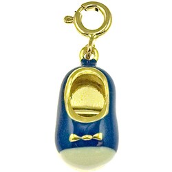 14k Yellow Gold Baby Boy Shoe Charm
