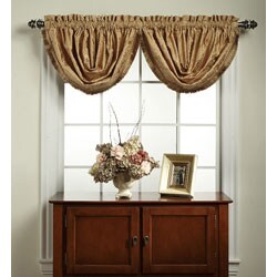 Wellington Damask Waterfall Valance Pair