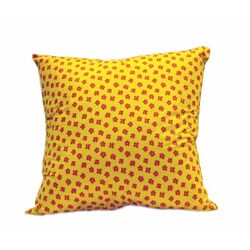 Ditsy Yellow Floral 24-inch Floor Pillow