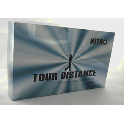Nitro Tour Distance White Golf Balls (Pack of 45)