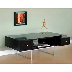 Classic 45-inch 2-drawer Coffee Table